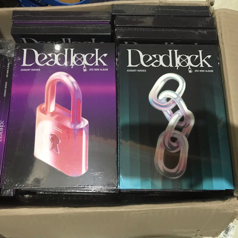 (Ready Stock) Xdinary Heroes 3RD Mini Album - DEADLOCK photobook sealed