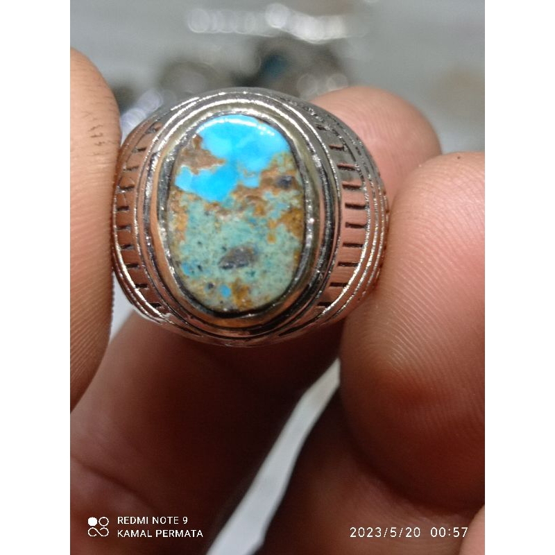 Natural pirus persia urat gradasi warna