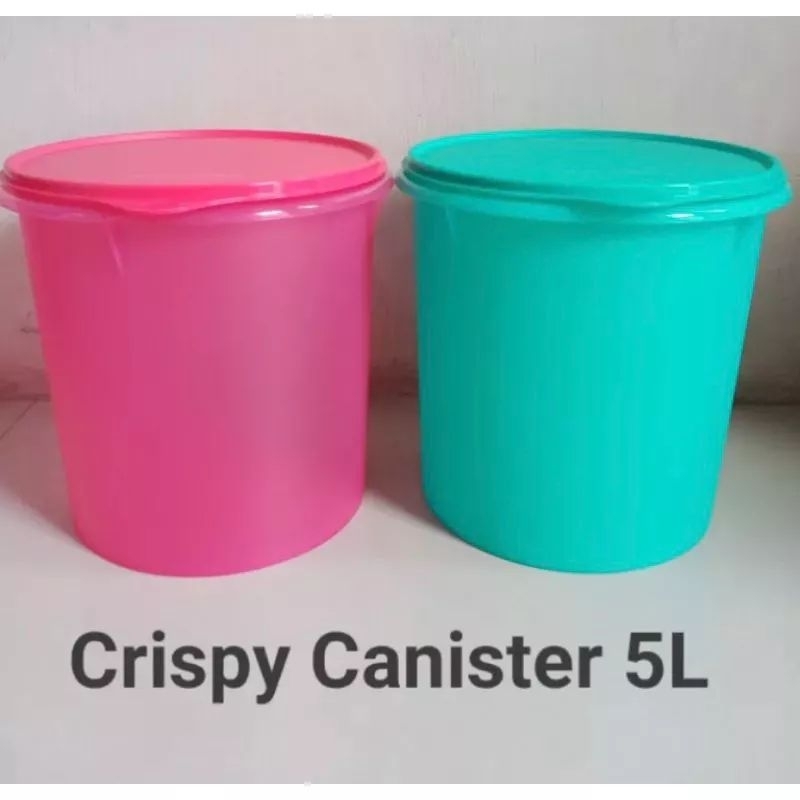 toples kerupuk crispy canister 5 liter tuperware 1 pcs