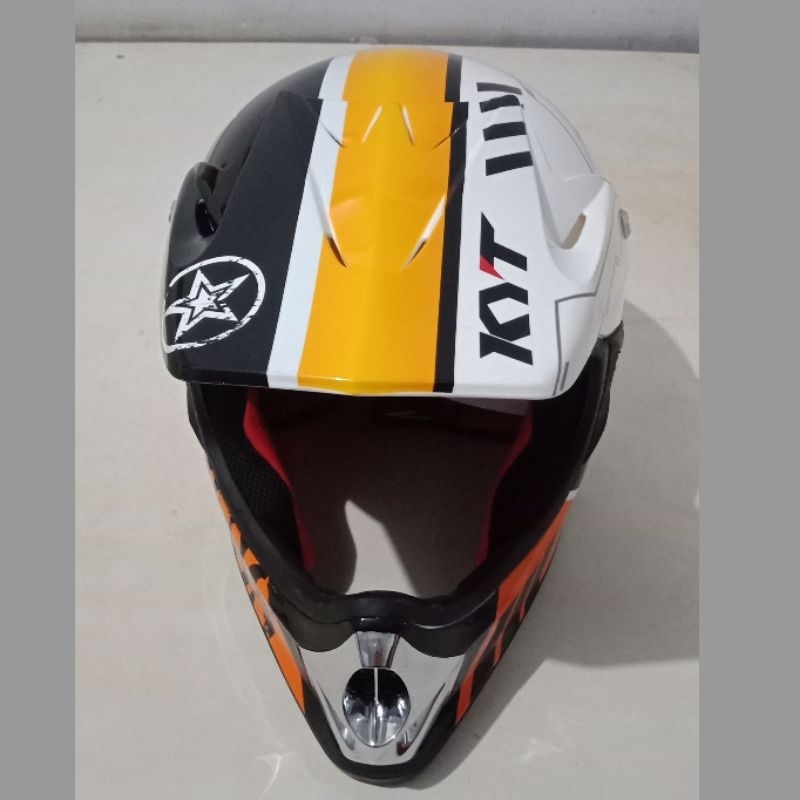 Helm KYT Cross pro motif helm kyt cross helm cross