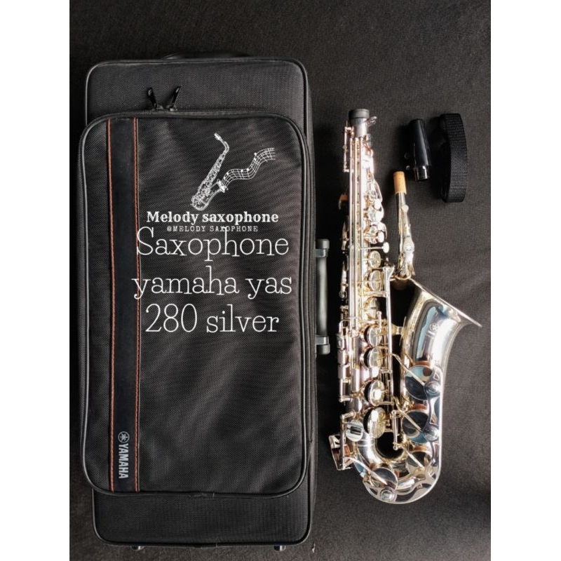 saxophone alto yamaha yas 280 silver