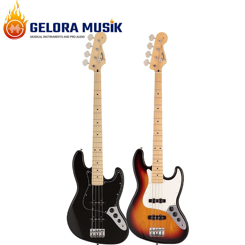 Gitar Bass Elektrik Fender Japan Hybrid II Jazz Bass, Maple FB