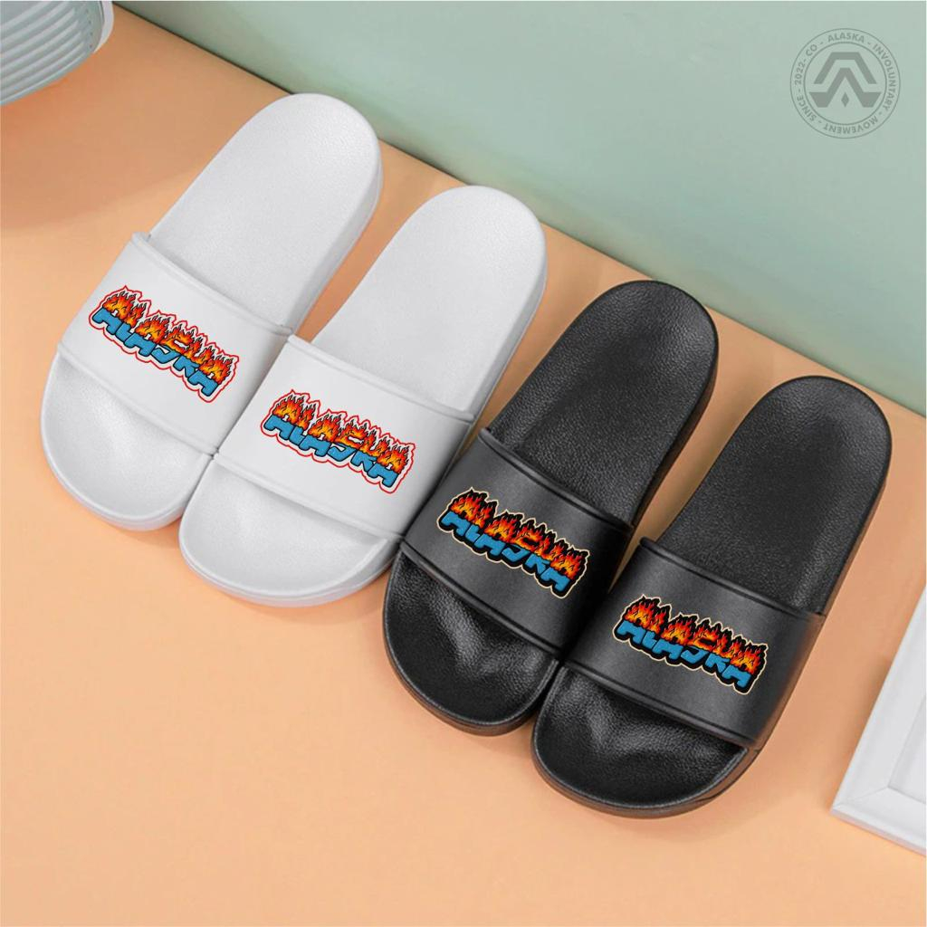 Sandal Slide Pria Murah Sandal Slop Pria Hitam