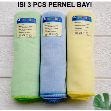 3 PCS bedong bayi pernel bayi NEWBORN ukuran 110x90cm ASYAM BABY