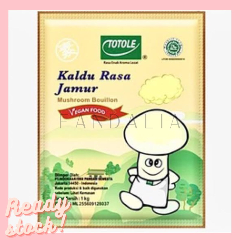

MOKOCENG TOTOLE isi (1 KG) exp Maret 2027 PENYEDAP RASA KALDU JAMUR / MOKOCENG / KALDU VEGETARIAN | FANDALIA