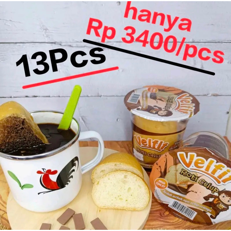 

ES ROTI COKLAT ISI 13 PCS FREE SNACK!!