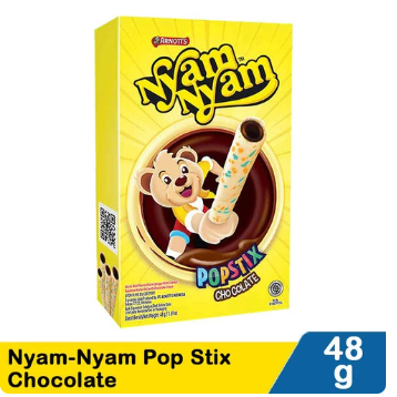 

Nyam Nyam Popstix Chocolate 48 gram