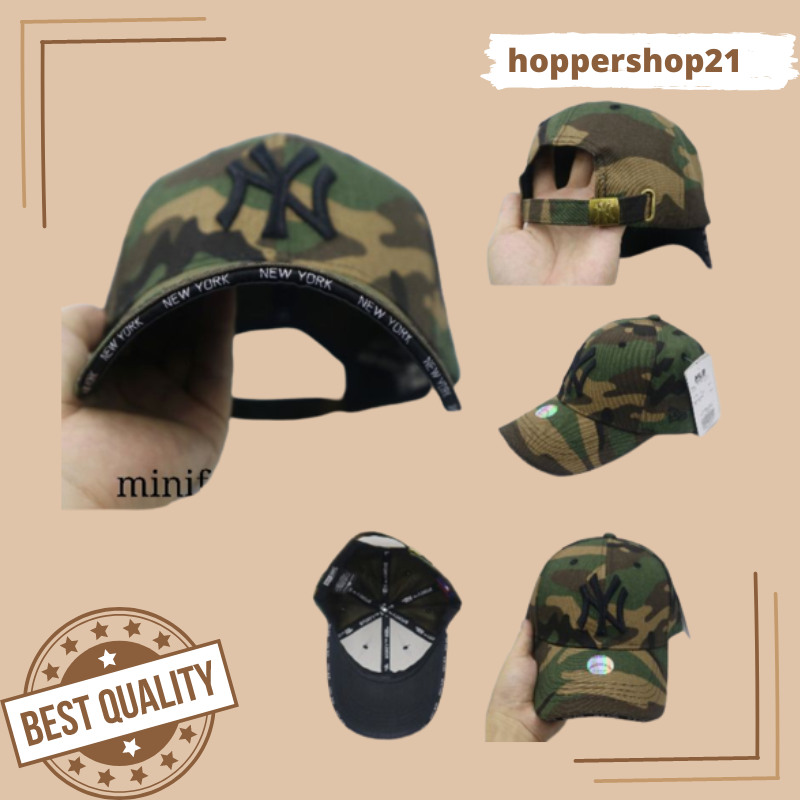 Topi Pria Wanita Baseball Import Minifont Logo Bordir Bisbol Fashion topi pria dewasa keren topi pri