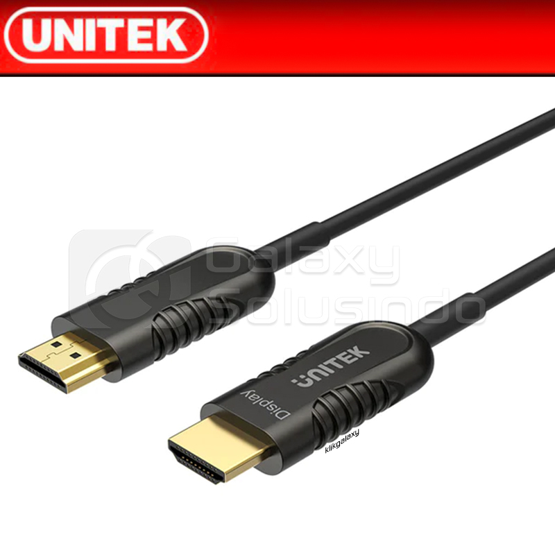 UNITEK Y-C11033BK ULTRAPRO Fiber Optic HDMI to HDMI 4K 60Hz 50M