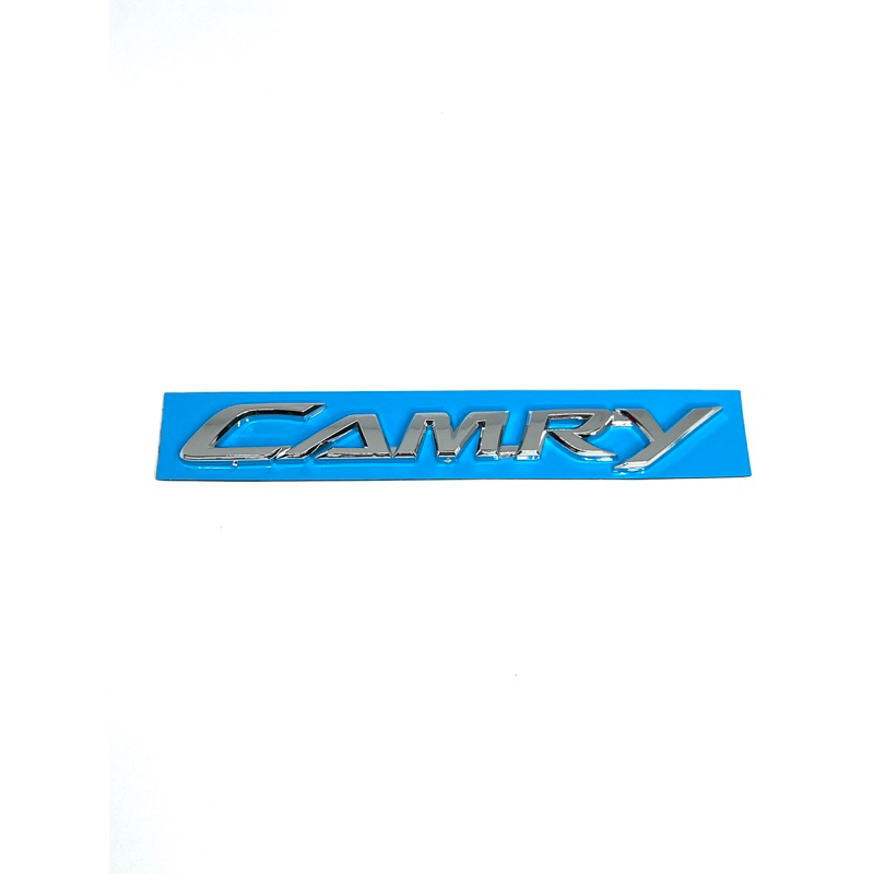 Emblem Logo tulisan CAMRY-Chrome 17cm