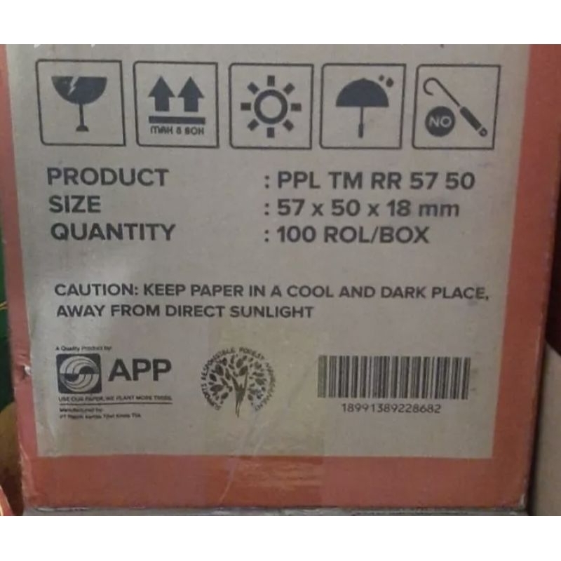 

THERMAL PAPER / KERTAS STRUK THERMAL 10roll