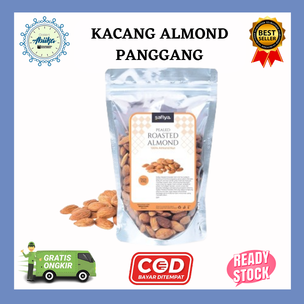 

Kacang Almond Kupas Panggang