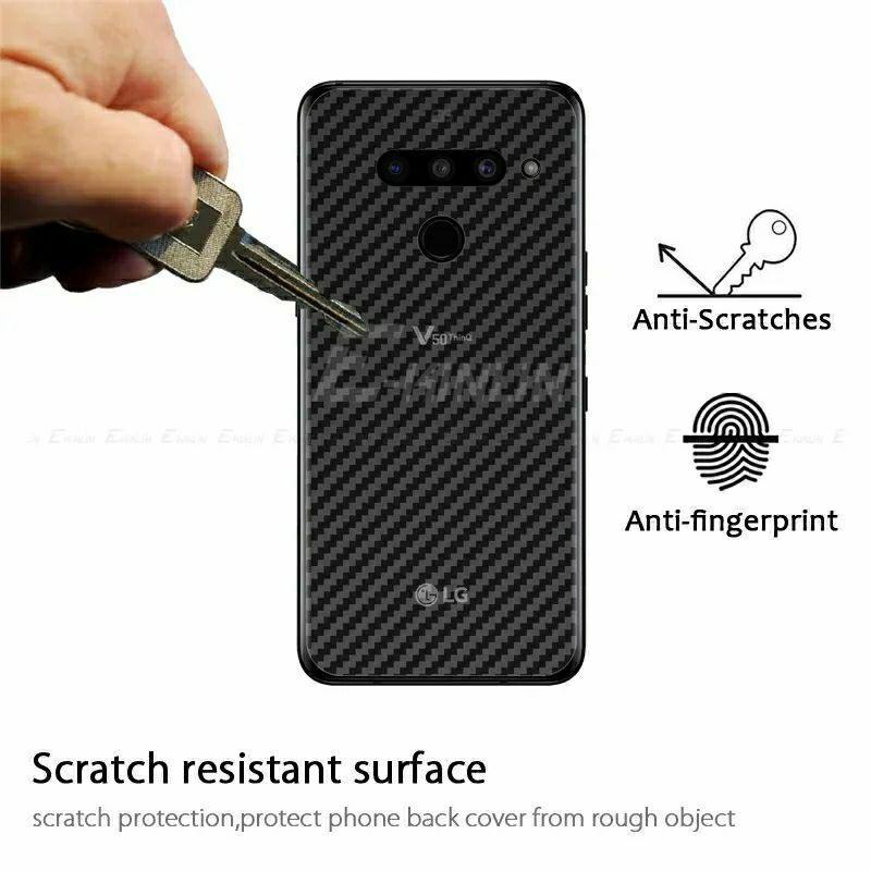 Skin Carbon LG lg G5 G6 G7 G8 V30 Plus V40 V50 Thinq