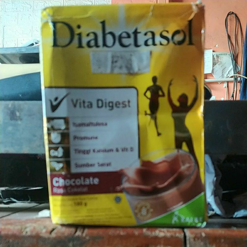 

diabetasol 180gr untuk penderita diabetes rasa cokelat