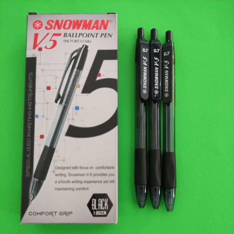 

Pulpen Ballpoint Snowman V5 0.7 per pcs