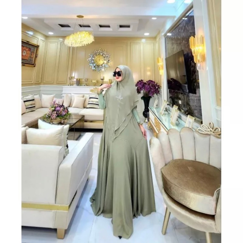 Arsyakayla | Raya Series | Gamis Syari | Gamis Syari Polos | Gamis Syari Premium | Gamis Syari Terba