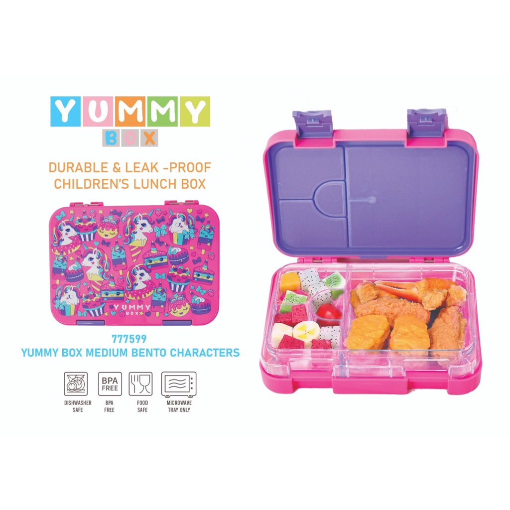 LUNCH BOX YUMMY BOX KARAKTER 7775999 / KOTAK BEKAL ANAK