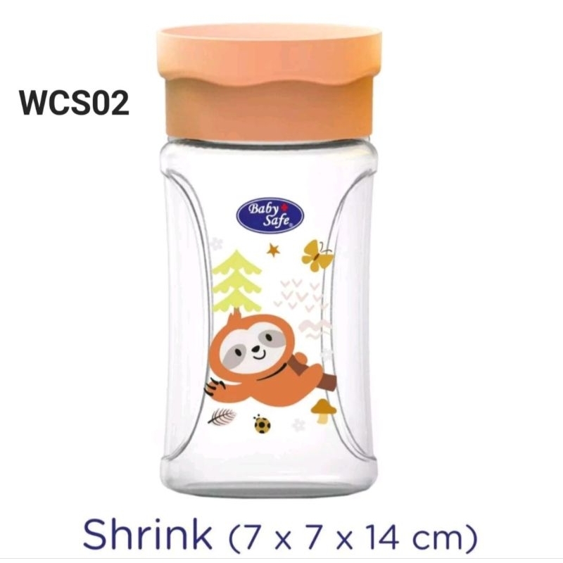 BABY SAFE - Food Container 120ml / 250ml ( Wadah MPASI Makanan Bayi ) WCS01-WCS02