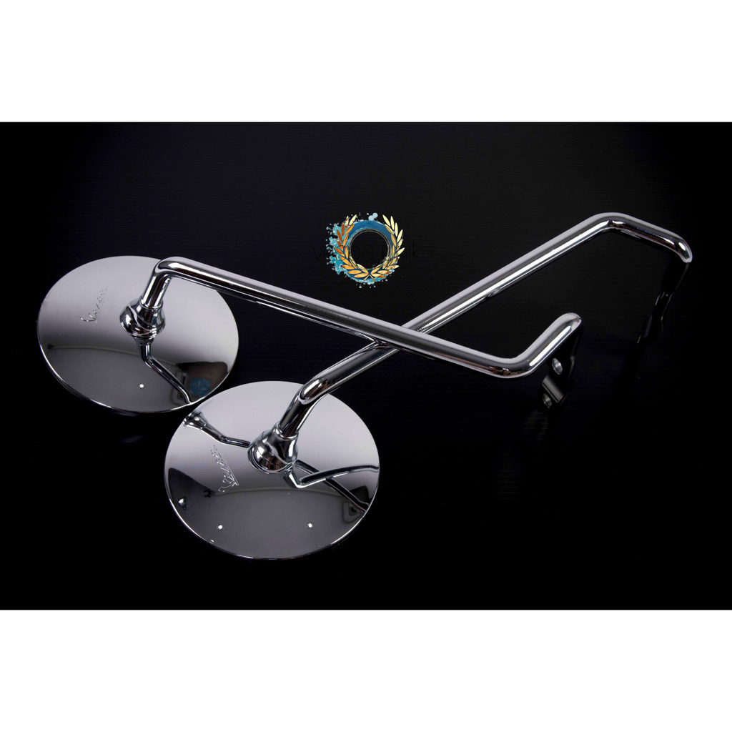 Spion Bulat Langsungan Tulisan Vespa PX Super Sprint