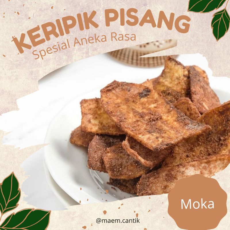 

Keripik Pisang Kepok Khas Lampung Rasa Moka