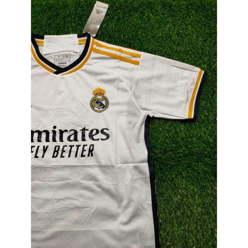 Jersey Bola Madrid Home 2023 2024 Grade Ori Import Baju Sepak Bola Pria Dewasa