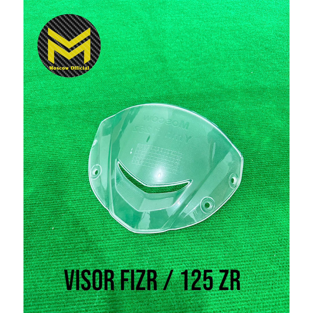 VISOR F1ZR FIZR 125ZR 125Z JUPITER Z VEGA ZR SATRIA HIU MIO DLL PNP WARNA HITAM MERK MOSCOW WINSIL VARIASI MOTOR WINDSHIELD MOTOR F1ZR