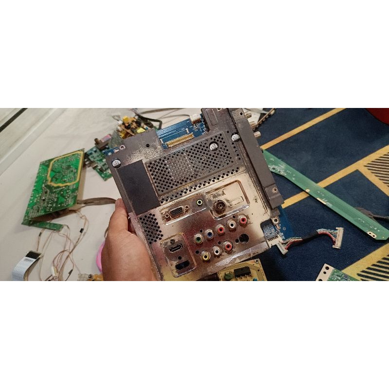 MAINBOARD MB MESIN TV LED LCD SHARP LC22LE420ML LC-22LE420ML
