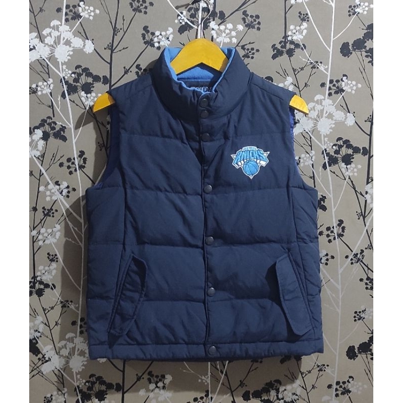 JAKET VEST ROMPI BULANG NBA NY KNICKS