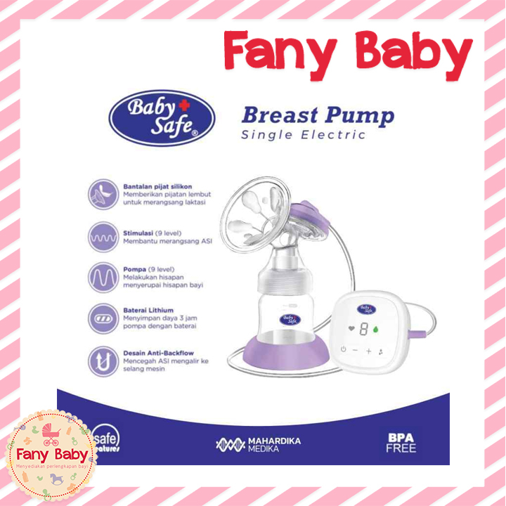 BABY SAFE BREAST PUMP SINGLE / BPE01