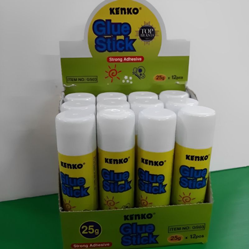 

Lem Glue Stick Kenko 25G (1Pak/12Pcs)