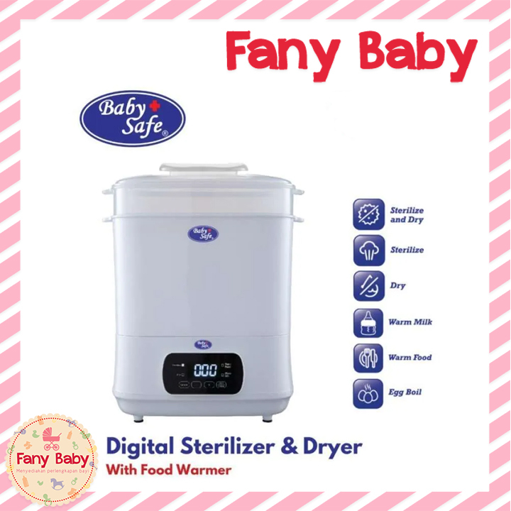 BABY SAFE DIGITAL STERILIZER &amp; DRY / STE01