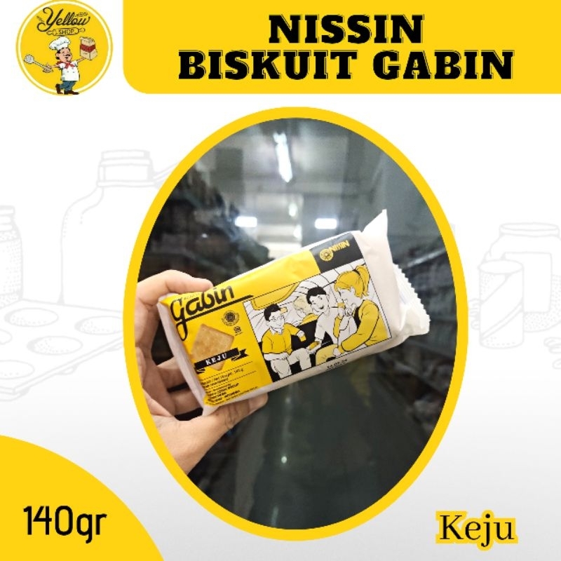 

NISSIN BISKUIT GABIN 140GR