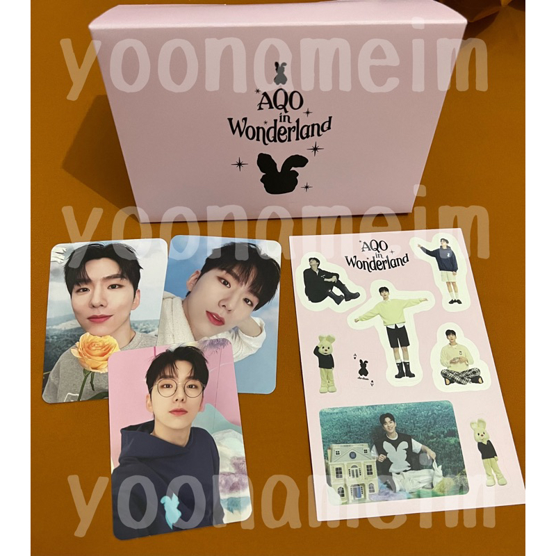 [BACA DESKRIPSI] KIHYUN MX PC - AQO IN WONDERLAND SET