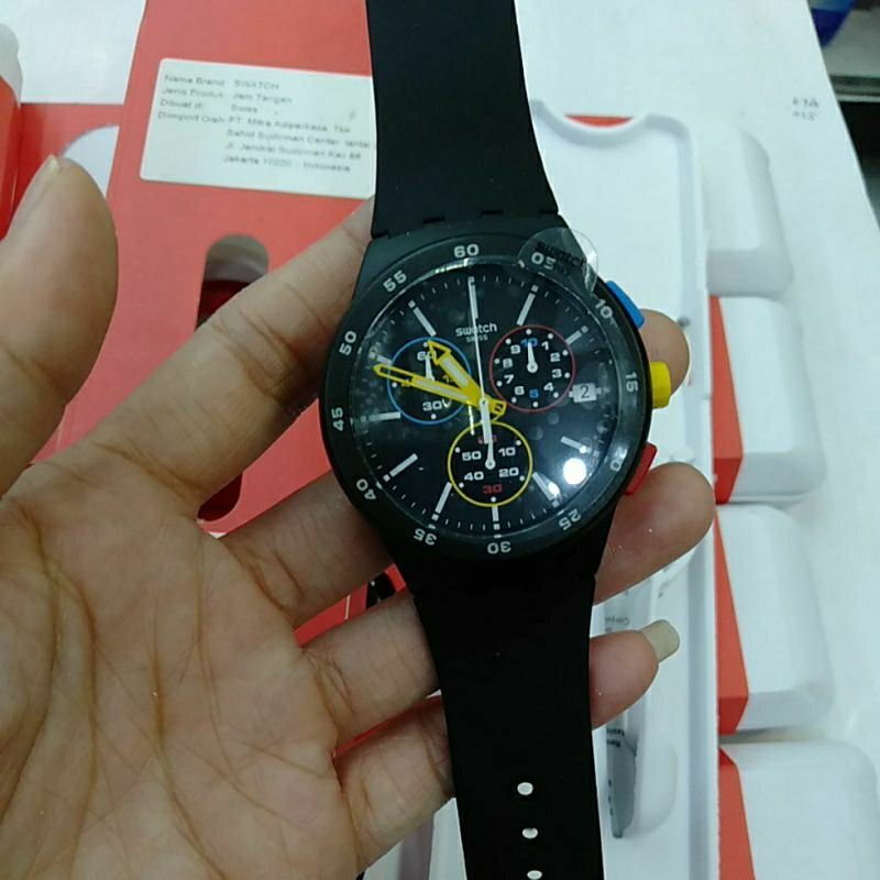 Jam tangan pria swatch susb416