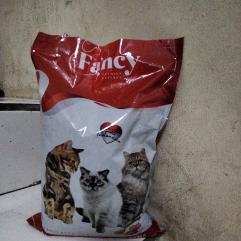 Paket 4 kg Fancy Cat Food Premium all life stage 800 gr x 5 dry food