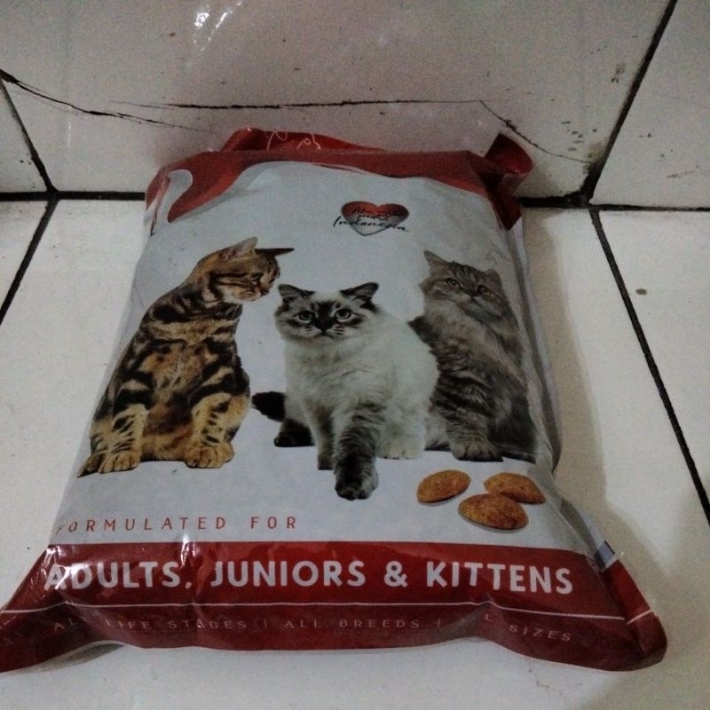 Paket 4 kg Fancy Cat Food Premium all life stage 800 gr x 5 dry food