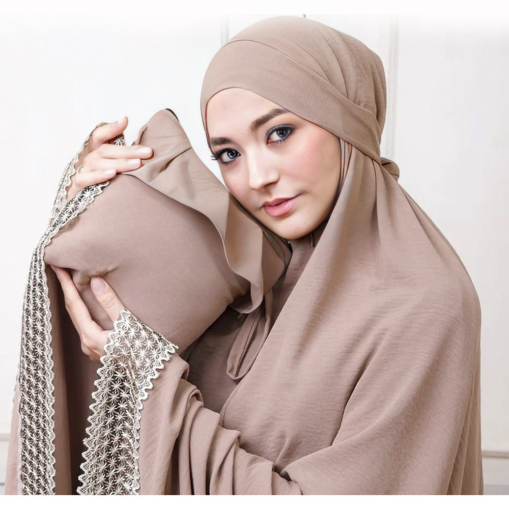 Mukena Dewasa Renda Jumbo 3in1 Katun Micro Premium Lesty