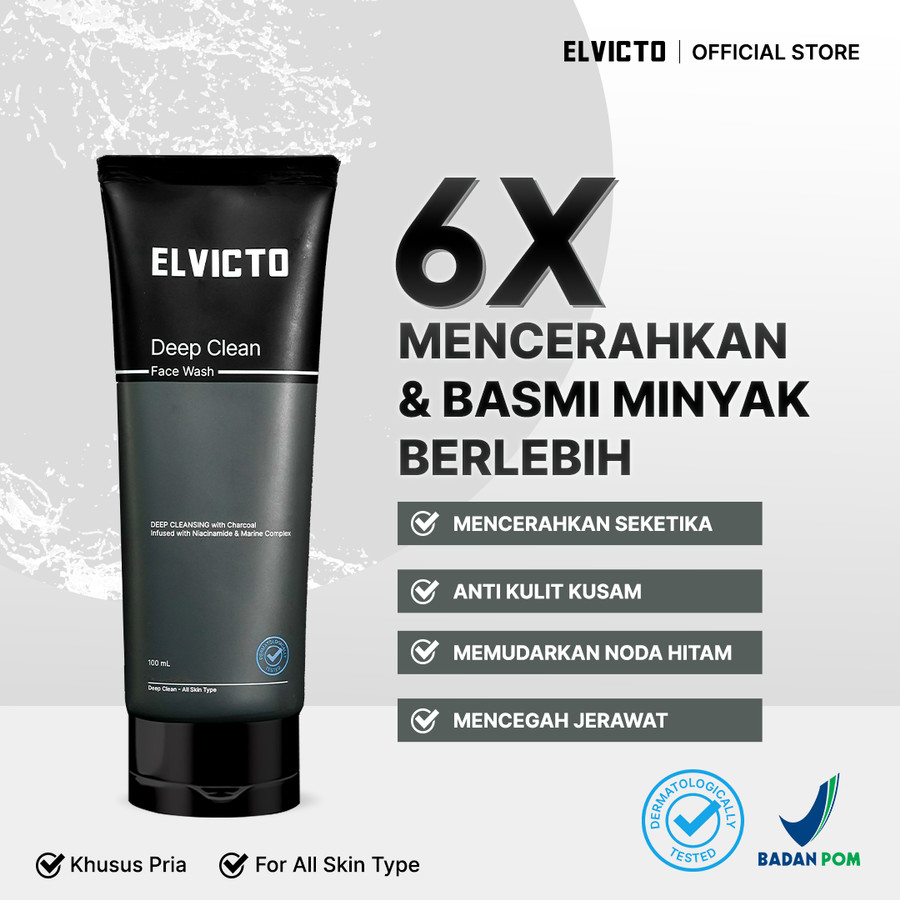 ELVICTO DEEP CLEAN FACE WASH