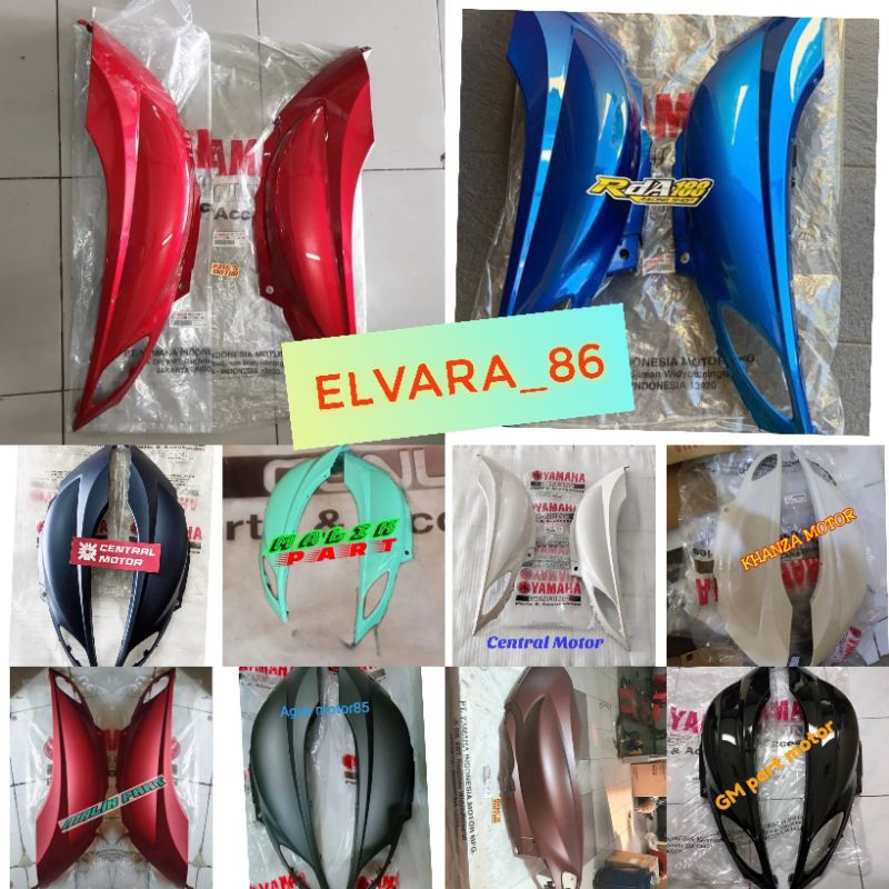 Cover body belakang kanan kiri Yamaha Fino 125 Fino Grande Fino Premium 125 Original
