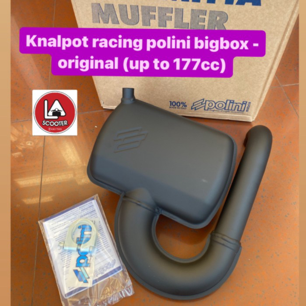 {Sparepart} Knalpot racing polini bigbox - original Berkualitas