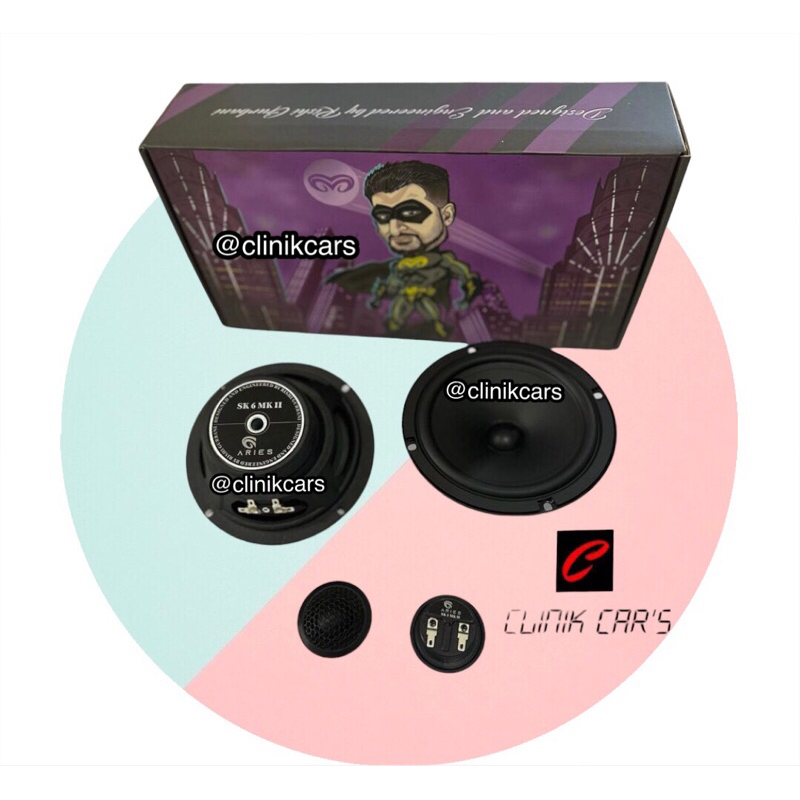 Speaker 2way Aries Sk 6 Mk II by Audible Physics (Speaker Split)