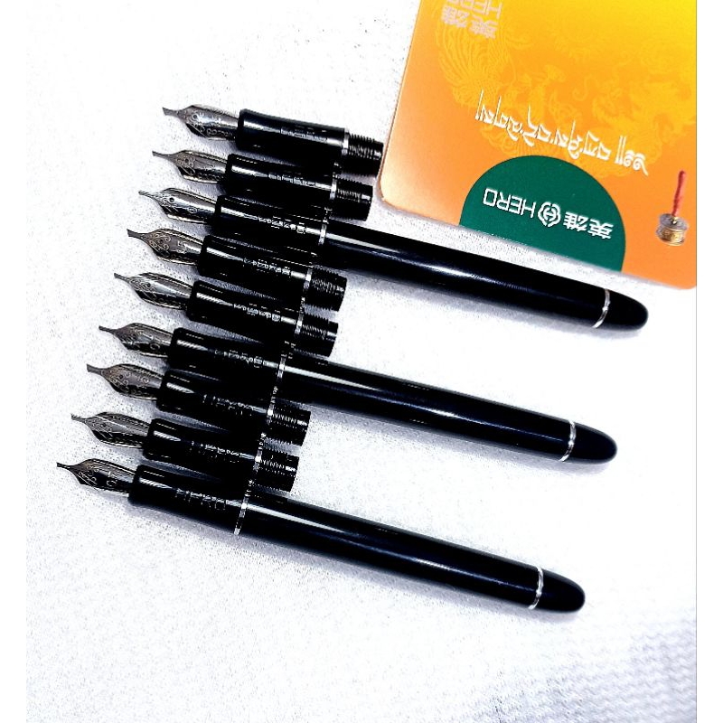 hero pen set (3 nib) qalam naskah wajib - qalam mushaf - pena mushaf - handam mushaf -