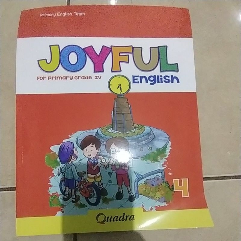 Buku Joyful English kelas IV Quadra