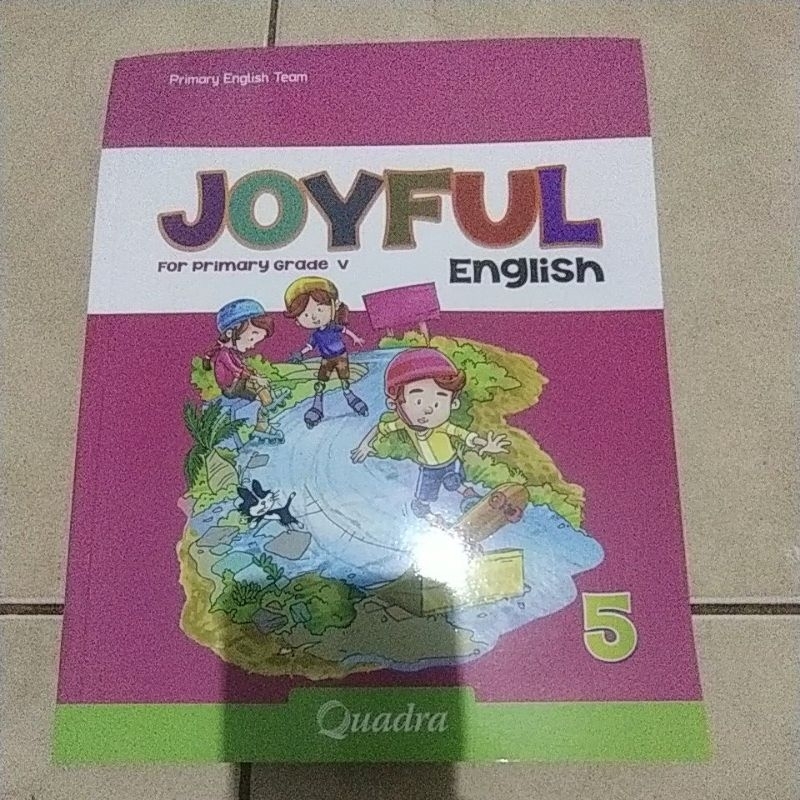 Buku Joyful English kelas V Quadra