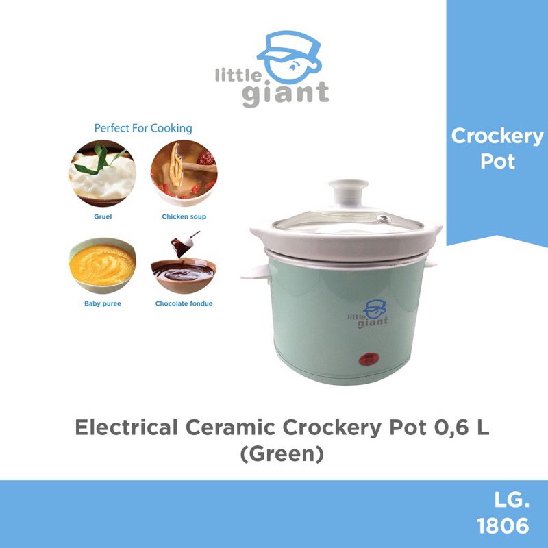 Little Giant Slow Cooker 0,6 L LG 1806 Little Giant Electrical Ceramic Crockery Pot