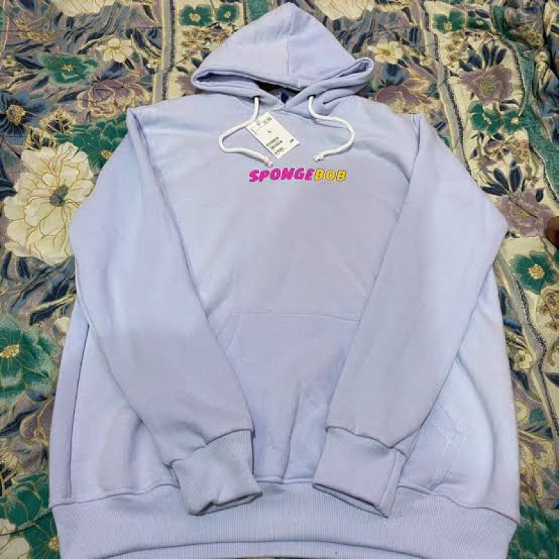 Hoodie Spongebob Happines Blue H*M