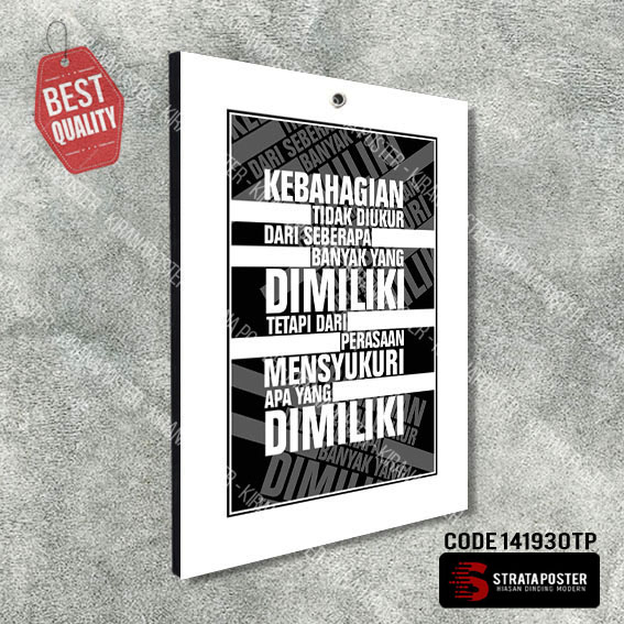 Hiasan dinding minimalis Poster motivasi Dekorasi ruang kerja