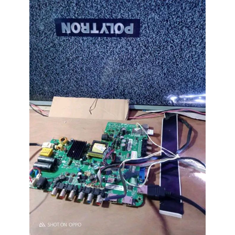 mb mainboard tv polytron PLD 32D552  32d552  32T552