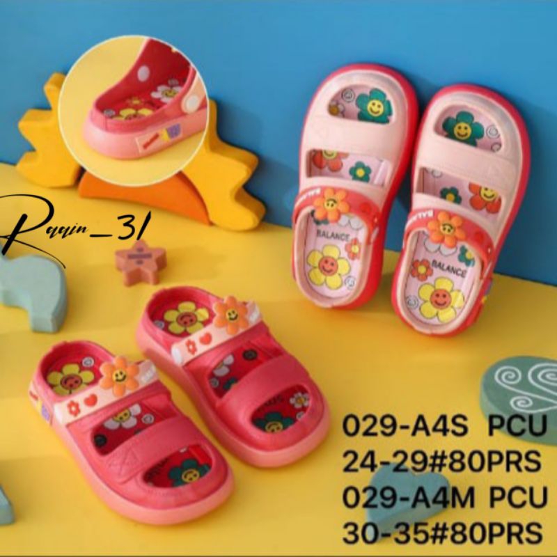 import [balance] series Sandal anak perempuan terbaru Sandal ban2 kekinian Sendal anak wanita import