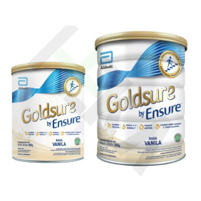 

GOLDSURE BY ENSURE VANILA 400GR SUSU NUTRISI DEWASA